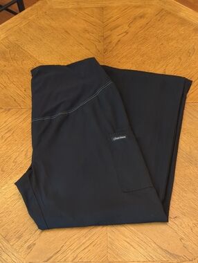 Cherokee Black Maternity Scrub Pants - Side Utility Pocket